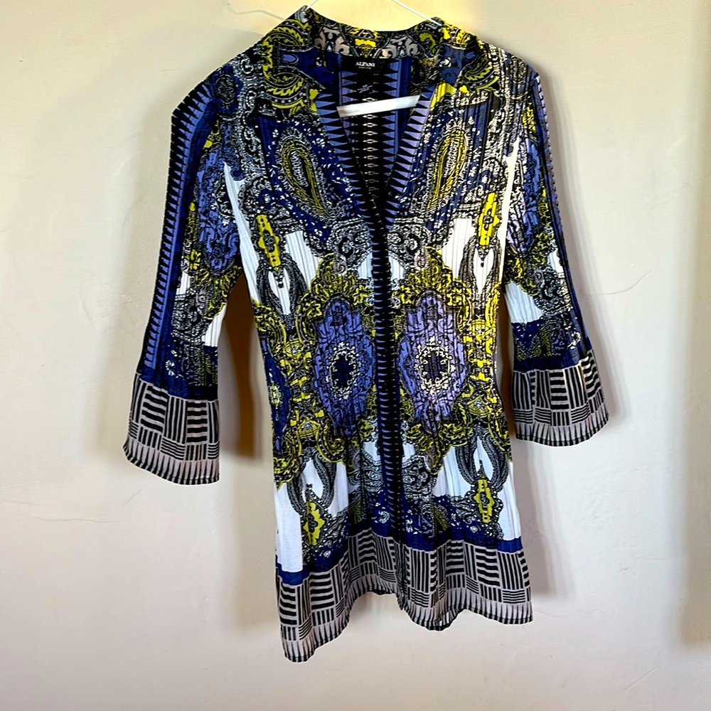 Alfani blouse in print.